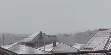 Утренний снег сегодня удивил орловчан