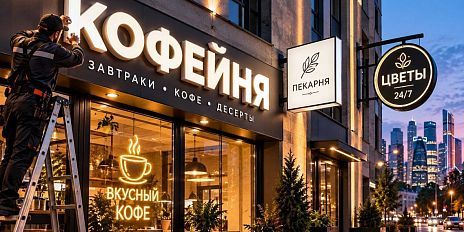 Сколько стоит световая вывеска в 2026 году: полный разбор цены