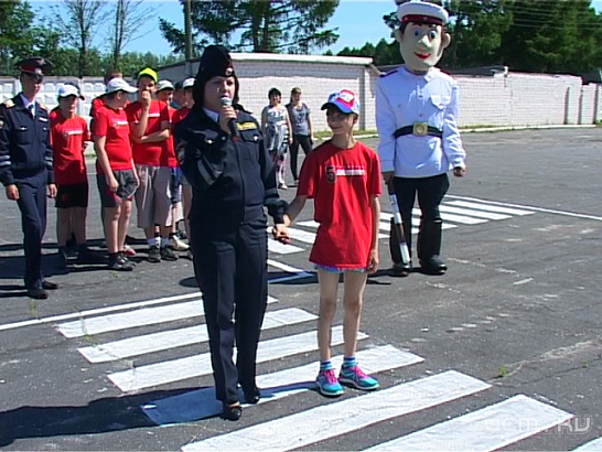 Учи правила дорожного движения смолоду... 