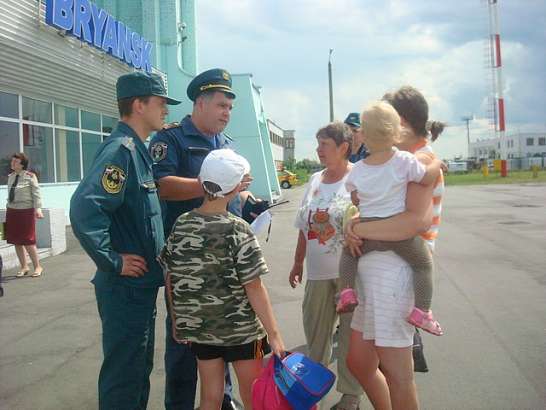 Накануне в Орел прибыло еще 49 беженцев 