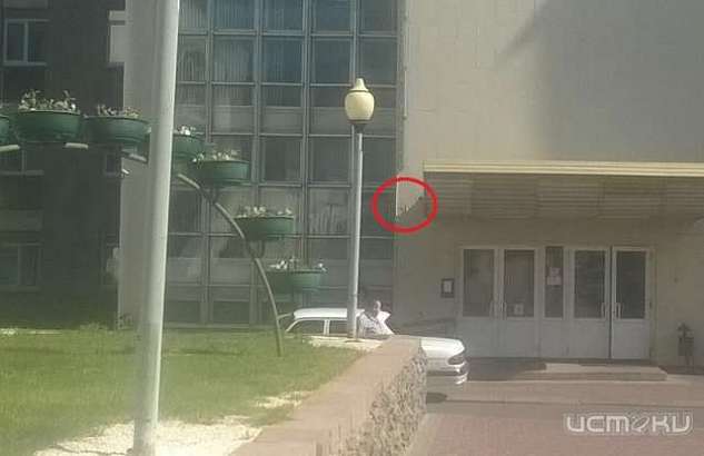 В День города со здания орловской администрации украли флаг 