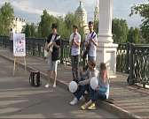 В Орле в рамках флешмоба разыграли билеты на фестиваль LUDI