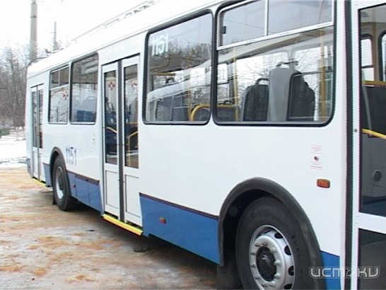 В новый год с новыми троллейбусами 