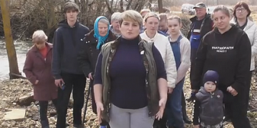 Жители деревни Пашково Орловского МО записали видеообращение 