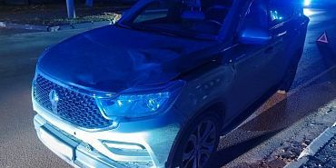 На улице Лескова в Орле внедорожник сбил пешехода: мужчину госпитализировали