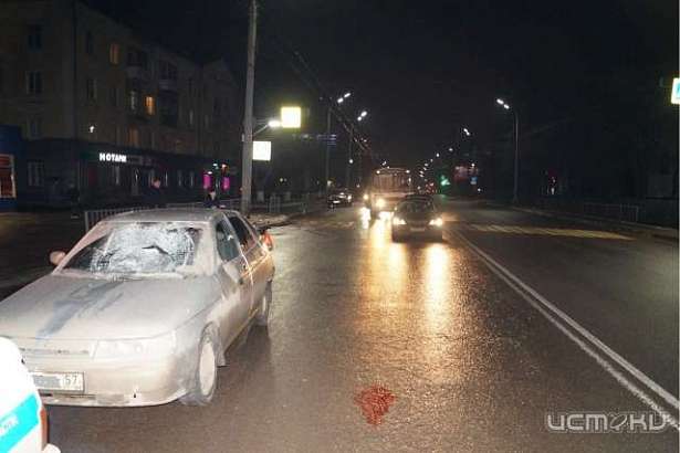 В Орле машина сбила пешехода в непосредственной близости от перехода