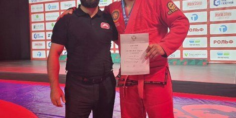 Орловский боец завоевал серебро на чемпионате страны