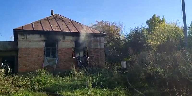 В Ливенском районе в пожаре погиб мужчина