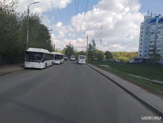 Чиновников просят оборудовать парковку для автобусов на конечной остановке "Санаторий Лесной" в Орле