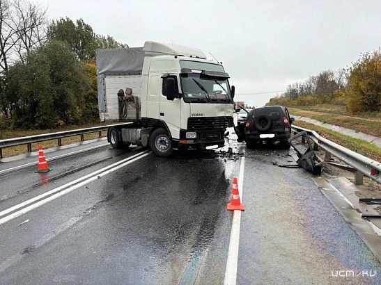 Смертельное ДТП: в Орловской области разбился водитель «Нивы» после столкновения с грузовиком 