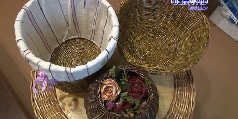 Корзины из бумаги: орловчанка Татьяна Белоусова освоила технику плетения из бумажной лозы
