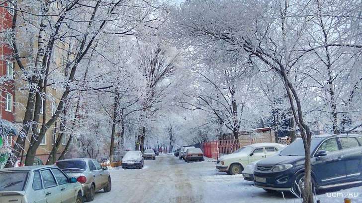 Легкий морозец и небольшой снег придут в Орел сегодня