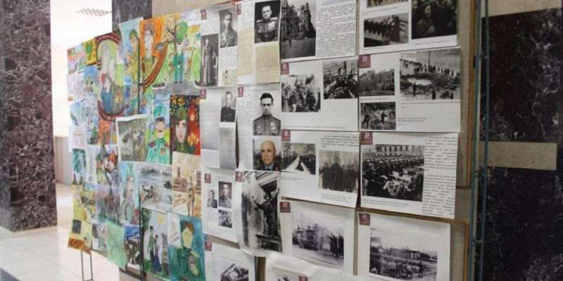 В орловской полиции открылась выставка, посвященная 75-летию Победы