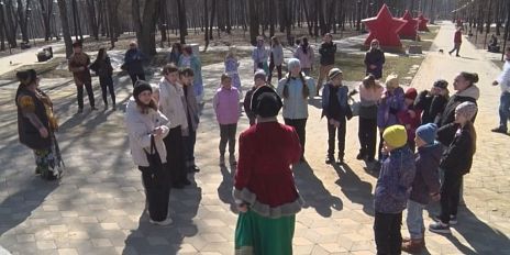 В Парке Победы отметили День защиты природы