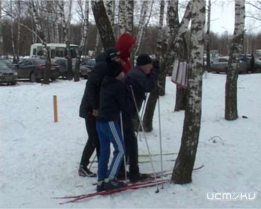 В Медведевском лесу определили лучших лыжников Орловской области