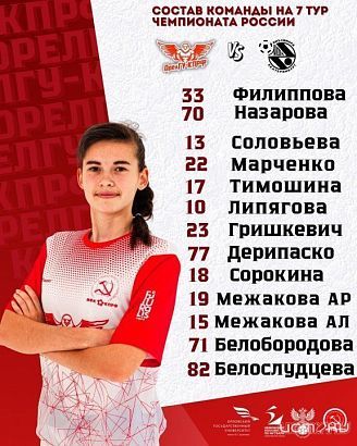 Орловские девчонки одержали 2 победы 