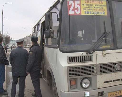 В Орле расстреляли маршрутку В Орле расстреляли маршрутку