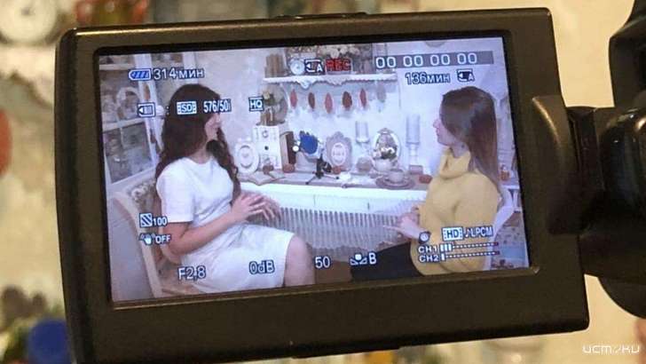 Орловская мастерица в программе «Интервью»