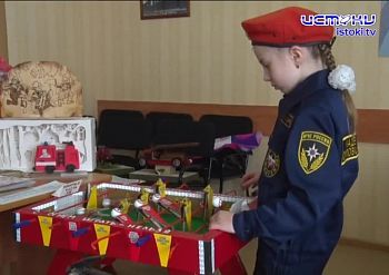 Областной этап ежегодного конкурса детского творчества прошёл на днях в первой пожарноспасательной части