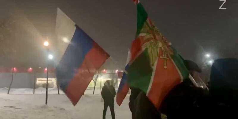 В Орле прошла акция в поддержку российских войск