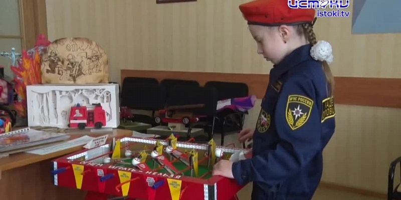 Областной этап ежегодного конкурса детского творчества прошёл на днях в первой пожарноспасательной части