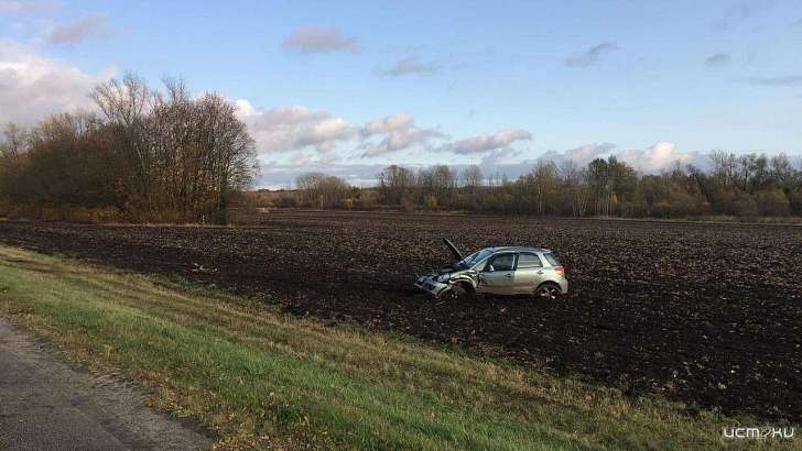 Под Орлом из-за нарушения ПДД не разъехались «Сузуки» и «Форд»