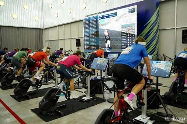 Члены сборной команды Орловской области по велоспорту отличились на фиджитал-играх