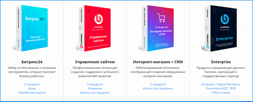 Профессиональная разработка сайта на 1С-Битрикс