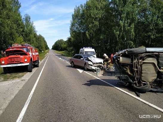 В ДТП в Троснянском районе пострадал человек