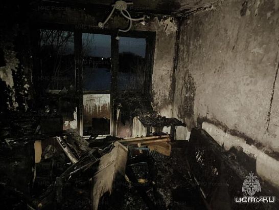 Пожар в Орле: 5 спасённых и 10 эвакуированных