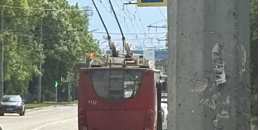 В Орле троллейбусы снова не ездят до автовокзала