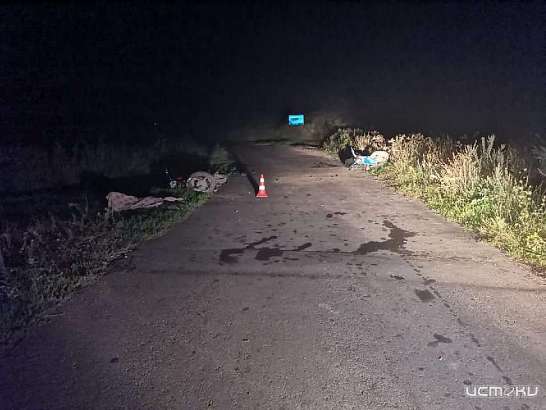 Два мотоцикла — лоб в лоб: под Мценском погиб один из водителей без прав