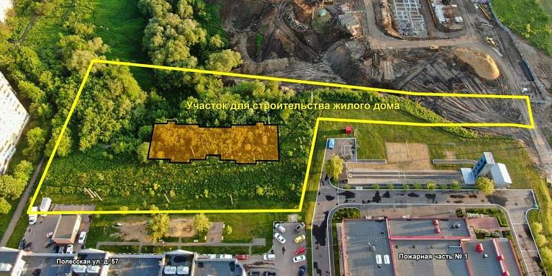 На улице Полесской в Орле вырастет еще одна многоэтажка