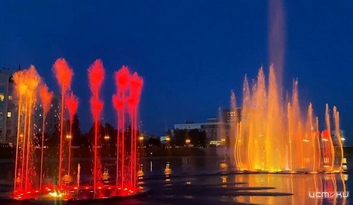 В Орле готовятся к запуску светомузыкального фонтана