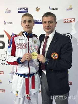Впервые орловский каратист выиграл Первенство Европы