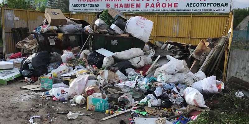 Долгие годы в Орле не могут решить проблему с одной контейнерной площадкой