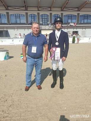 Орловский наездник стал серебряным призером Всероссийских соревнований