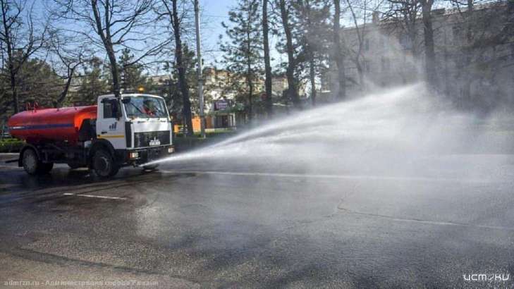 Из-за угрозы COVID-19 орловские улицы начнут дезинфицировать