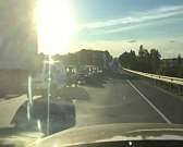 Видео: автолюбители выстроились в многокилометровую пробку в сторону Нарышкино