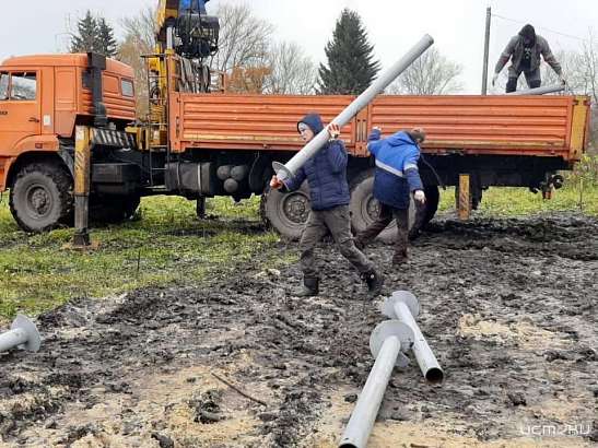 В с. Столбецкое Покровского района начали строить модульный ФАП 