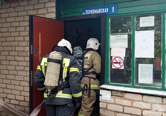 В Орловской области прошло пожарно-тактическое занятие в администрации сельского поселения 