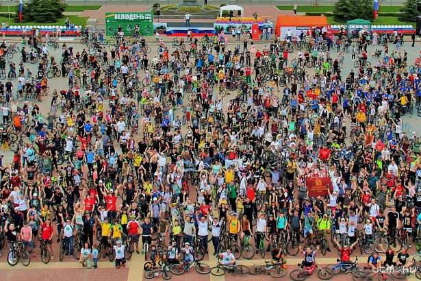 Велодень-2022 собрал в Орле более 2 тысяч велосипедистов