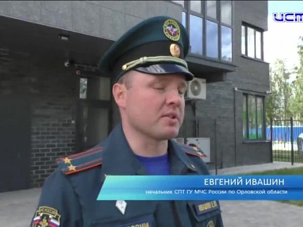 Орловские огнеборцы провели учения в 22х этажном доме