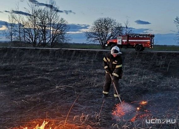 В Орловской области усилен контроль за пожарной обстановкой