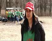 Орловские железнодорожники высадили деревья возле ДК ЖД