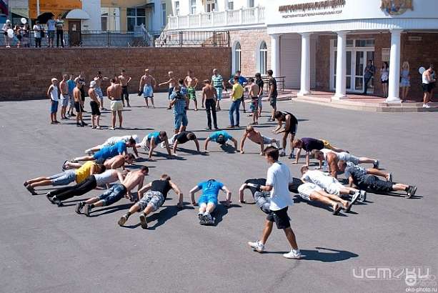 Спортивное 9 мая в Орле