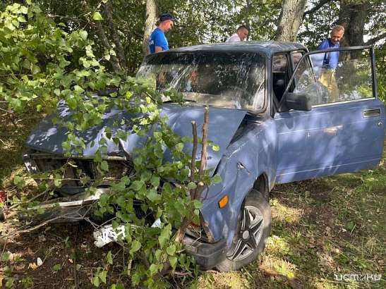После аварии на орловской трассе пенсионер оказался на больничной койке