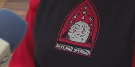 Выставка про моду с дефиле. "Мережки времени" 
