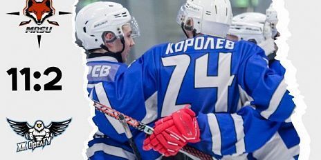 Орловские хоккеисты завершили сезон двумя поражениями 