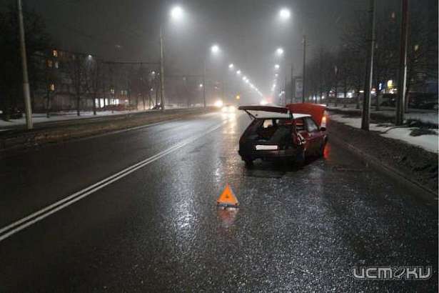 В Орле пьяный водитель протаранил два автомобиля